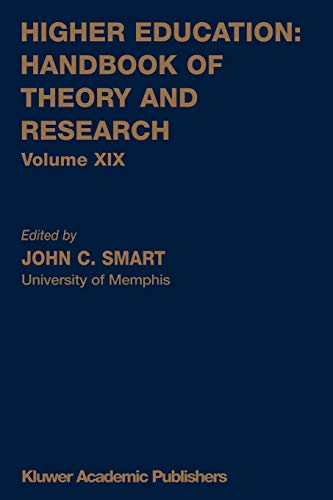 Beispielbild fr Higher Education: Handbook of Theory and Research: Volume XIX zum Verkauf von PsychoBabel & Skoob Books