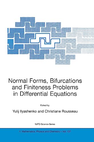 Stock image for Normal Forms, Bifurcations, and Finiteness Problems in Differential Equations for sale by Books Puddle