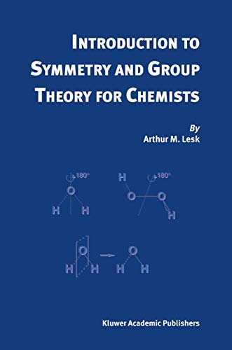 Beispielbild fr Introduction to Symmetry and Group Theory for Chemists zum Verkauf von Buchpark