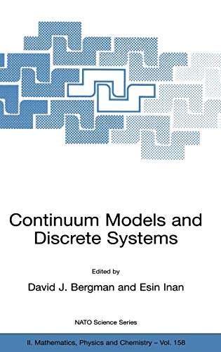 Stock image for Continuum Models And Discrete Systems for sale by Basi6 International