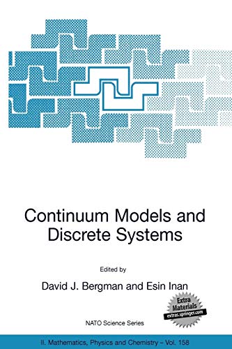 Stock image for Continuum Models and Discrete Systems (Nato Science Series II: (158)) for sale by Mispah books