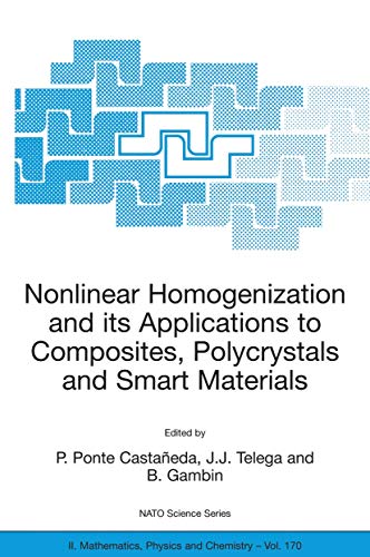 9781402026225: Nonlinear Homogenization and its Applications to Composites, Polycrystals and Smart Materials: Proceedings of the NATO Advanced Research Workshop, ... II: Mathematics, Physics and Chemistry, 170)