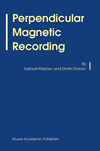 9781402026621: Perpendicular Magnetic Recording