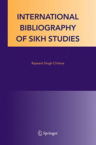 International bibliography of Sikh studies. -