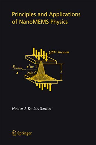 9781402032387: Principles and Applications of NanoMEMS Physics: 15 (Microsystems)