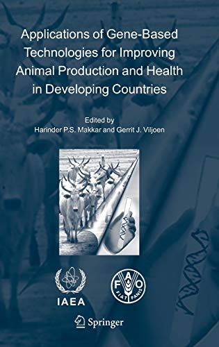 Imagen de archivo de Applications of Gene-based Technologies for Improving Animal Production and Health in Developing Countries a la venta por Kennys Bookshop and Art Galleries Ltd.