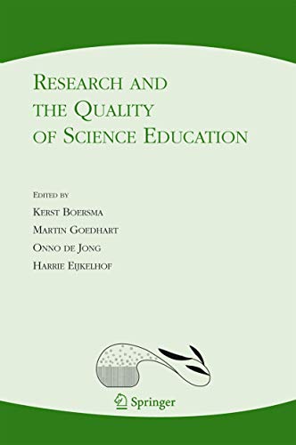 9781402036729: Research and the Quality of Science Education