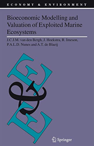 Imagen de archivo de Bioeconomic Modelling and Valuation of Exploited Marine Ecosystems a la venta por Kennys Bookshop and Art Galleries Ltd.