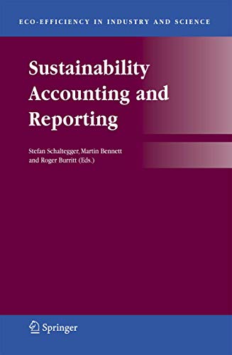 Stock image for Sustainability Accounting and Reporting for sale by Books Puddle