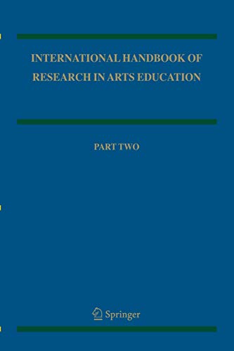 Stock image for International Handbook of Research in Arts Education (Springer International Handbooks of Education) for sale by Chiron Media