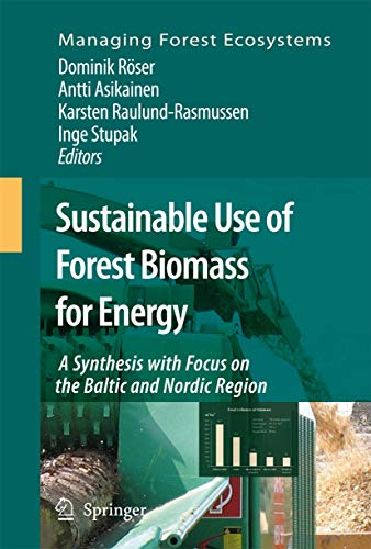 Beispielbild fr Sustainable Use of Forest Biomass for Energy: A Synthesis with Focus on the Baltic and Nordic Region (Managing Forest Ecosystems, 12) zum Verkauf von Lucky's Textbooks