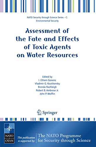 Stock image for Assessment Of The Fate And Effects Of Toxic Agents On Water Resources for sale by Basi6 International
