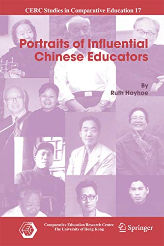 Beispielbild fr Portraits of Infuential Chinese Educators. zum Verkauf von Gast & Hoyer GmbH