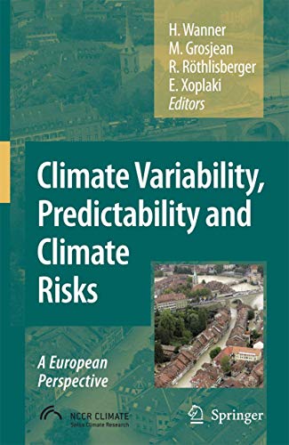 Stock image for Climate Variability, Predictability And Climate Risks: A European Perspective for sale by Basi6 International