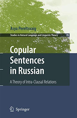 Copular Sentences In Russian