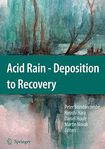 Imagen de archivo de Acid Rain - Deposition To Recovery a la venta por Basi6 International