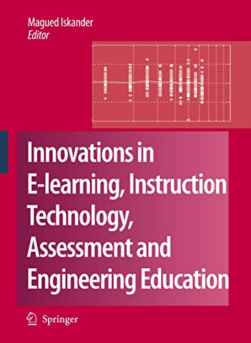Stock image for Innovations in E-Learning, Instruction Technology, Assessment and Engineering Education for sale by Anybook.com