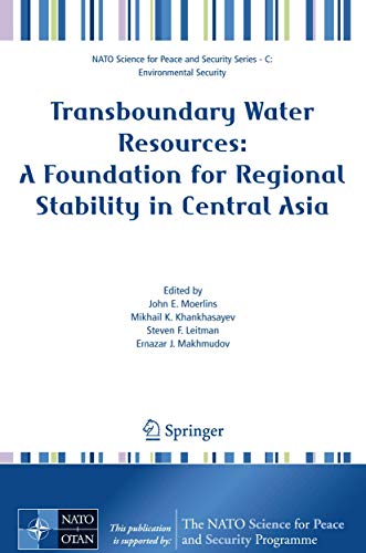 Imagen de archivo de Transboundary Water Resources: A Foundation for Regional Stability in Central Asia a la venta por Buchpark