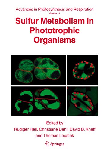 Stock image for Sulfur Metabolism in Phototrophic Organisms for sale by Better World Books