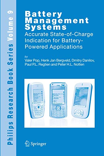 Stock image for Battery Management Systems : Accurate State-of-Charge Indication for Battery-Powered Applications for sale by Buchpark