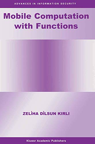 9781402070242: Mobile Computation with Functions (Advances in Information Security, 5)
