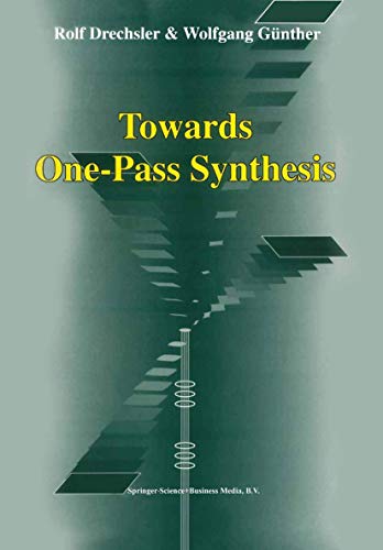 Stock image for Towards One-Pass Synthesis for sale by Books Puddle