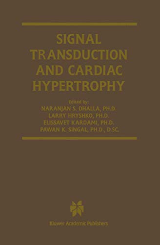 Signal Transduction And Cardiac Hypertrophy (progress In Experimental Cardiology)