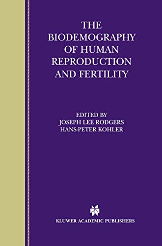 Stock image for The Biodemography of Human Reproduction and Fertility for sale by HPB-Red