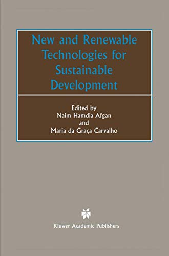 9781402073410: New and Renewable Technologies for Sustainable Development