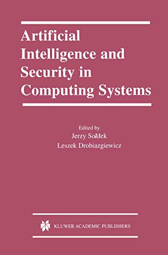 Artificial Intelligence And Security In Computing Systems