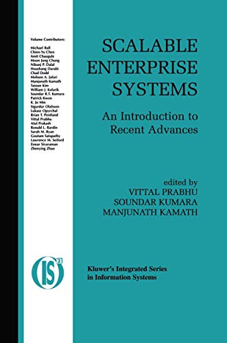 Stock image for Scalable Enterprise Systems: An Introduction to Recent Advances for sale by ThriftBooks-Dallas