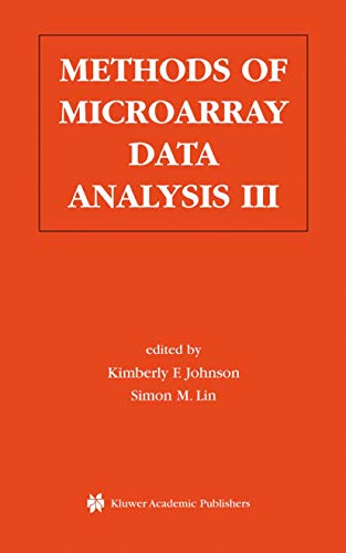 9781402075827: Methods of Microarray Data Analysis III: Papers from Camda '02