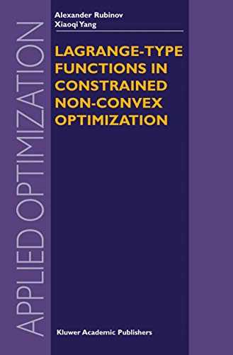 9781402076275: Lagrange-type Functions in Constrained Non-Convex Optimization (Applied Optimization, 85)