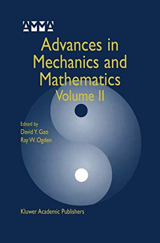 Beispielbild fr Advances in Mechanics and Mathematics: Volume II zum Verkauf von ThriftBooks-Dallas