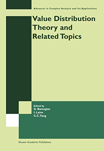 9781402079504: Value Distribution Theory And Related Topics