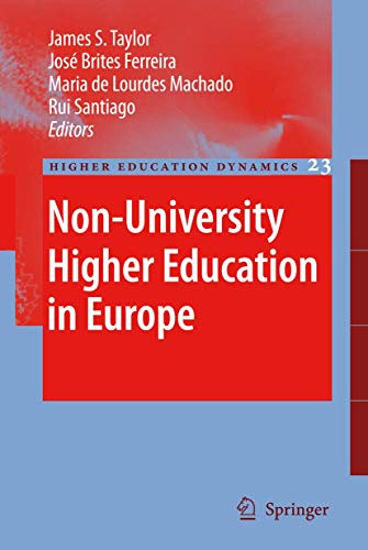 9781402083341: Non-University Higher Education in Europe: 23