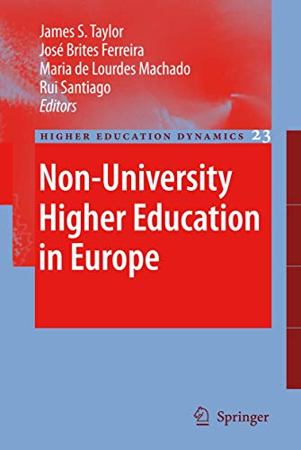 Stock image for Non-University Higher Education in Europe: 23 (Higher Education Dynamics, 23) for sale by Bahamut Media