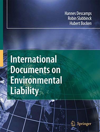 9781402083662: International Documents on Environmental Liability