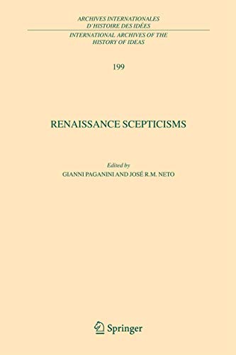 9781402085178: Renaissance Scepticisms