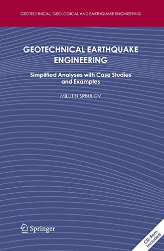 Geotechnical Earthquake Engineering