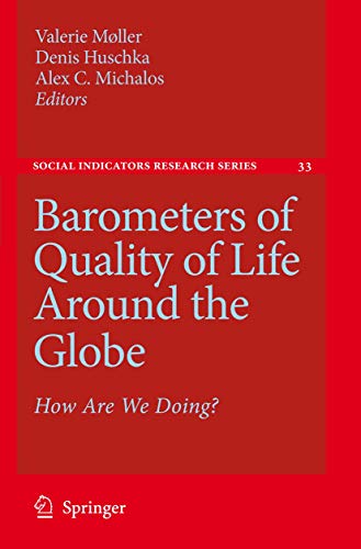 Stock image for Barometers Of Quality Of Life Around The Globe for sale by Basi6 International