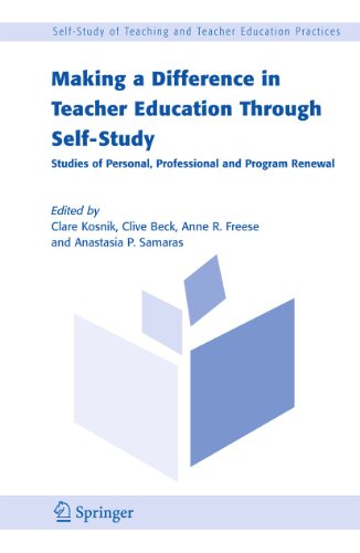 Beispielbild fr Making a Difference in Teacher Education Through Self-Study: Studies of Personal, Professional and Program Renewal zum Verkauf von Book Dispensary