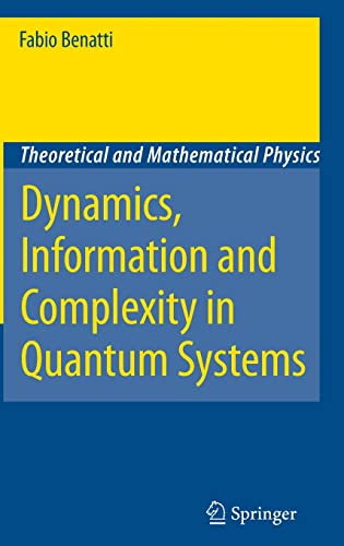9781402093050: Dynamics, Information and Complexity in Quantum Systems