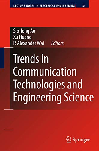 Imagen de archivo de Trends in Communication Technologies and Engineering Science a la venta por Book Bear