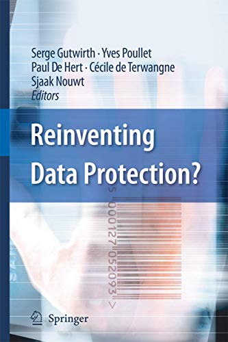 Stock image for Reinventing Data Protection? for sale by Phatpocket Limited