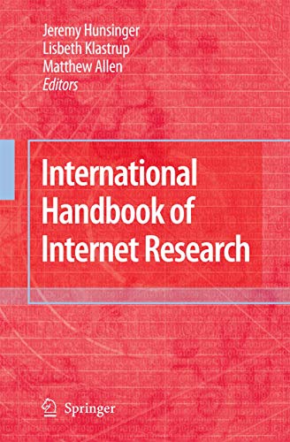 Beispielbild fr International Handbook of Internet Research zum Verkauf von AwesomeBooks