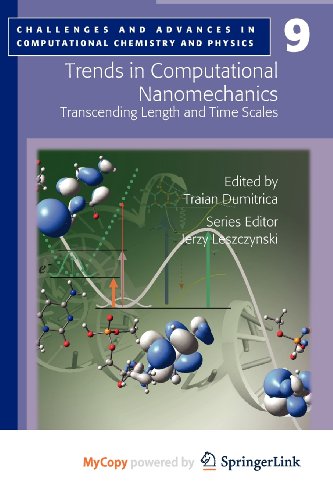 9781402098369: Trends in Computational Nanomechanics: Transcending Length and Time Scales