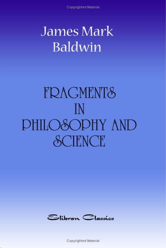 9781402170263: Fragments in Philosophy and Science Being Collected Essays and Addresses