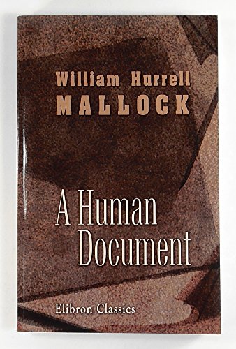 9781402173172: A Human Document