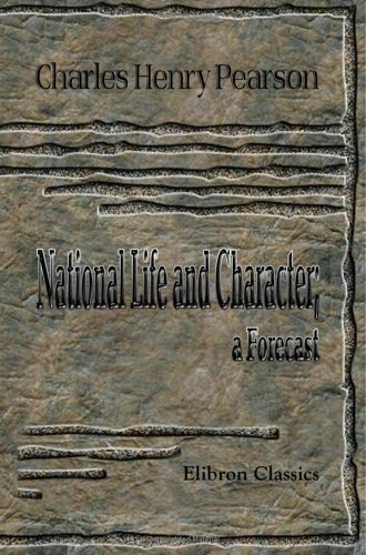Stock image for National Life and Character; a Forecast for sale by Revaluation Books